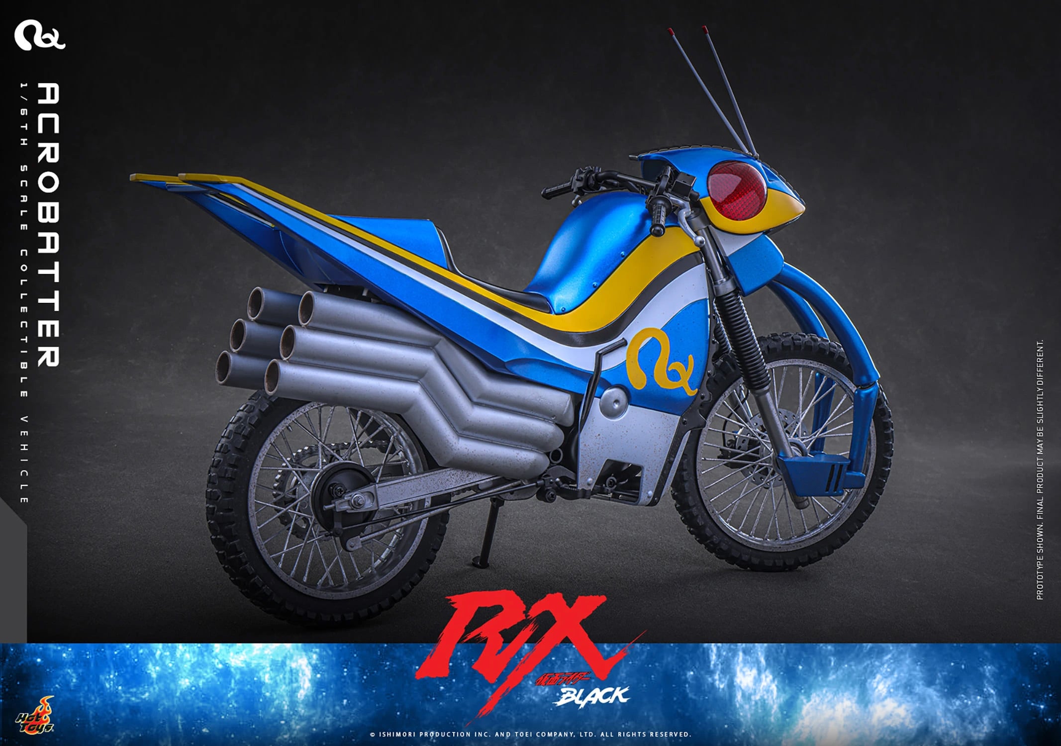 Kamen Rider Black RX TMS182 Acrobatter 1/6 Scale Vehicle Accessory Gallery Image 10