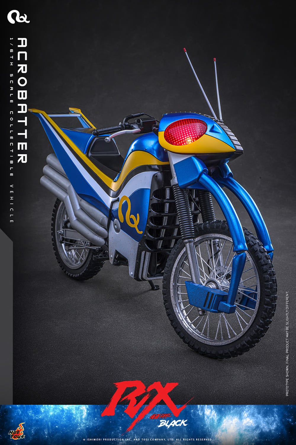 Kamen Rider Black RX TMS182 Acrobatter 1/6 Scale Vehicle Accessory Gallery Image 4