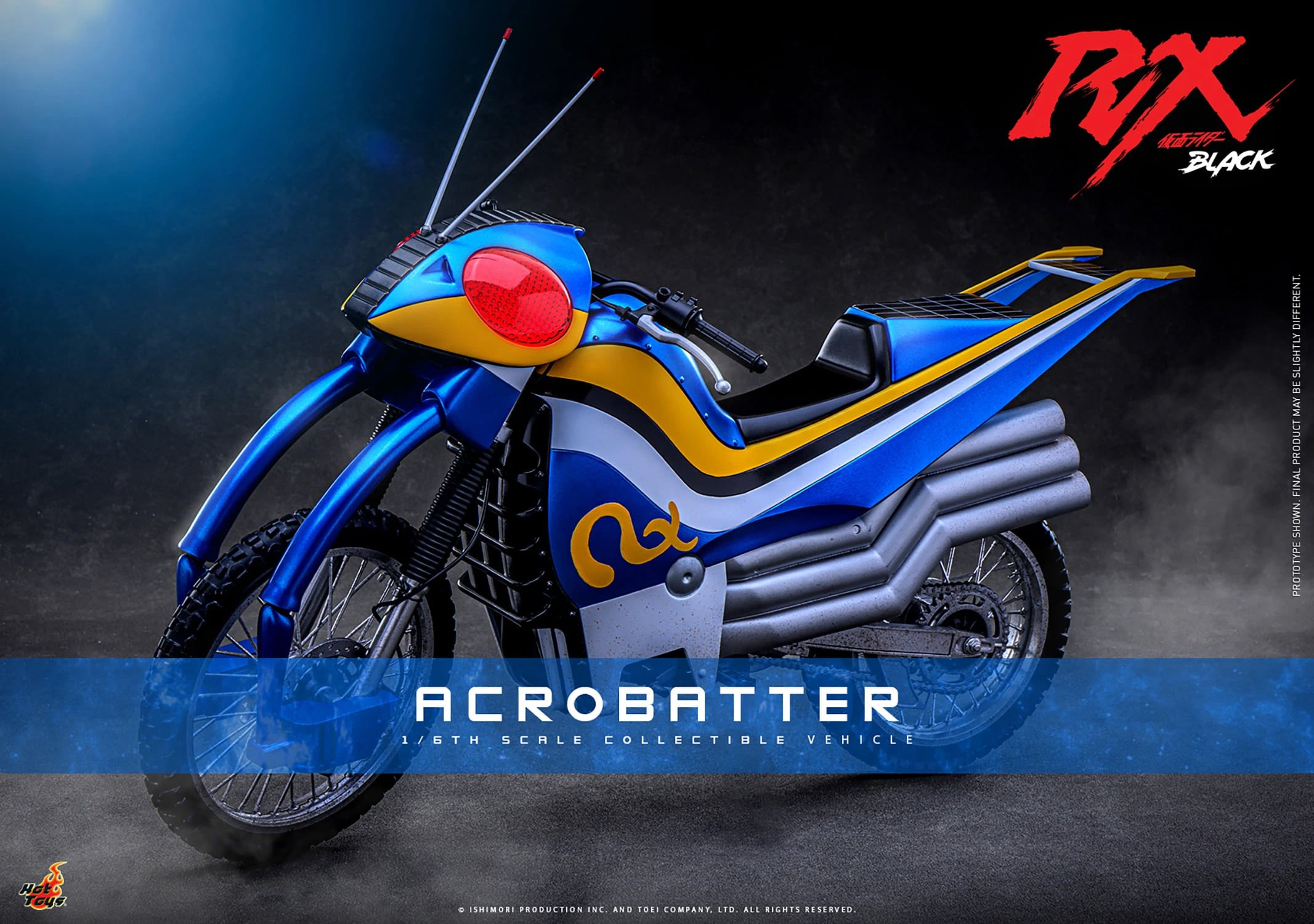 Kamen Rider Black RX TMS182 Acrobatter 1/6 Scale Vehicle Accessory Gallery Image 3