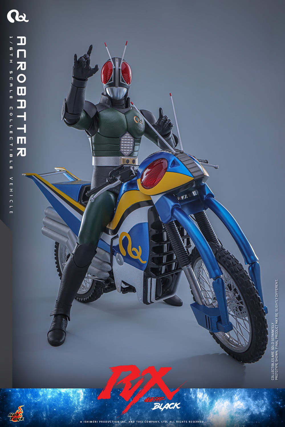 Kamen Rider Black RX TMS182 Acrobatter 1/6 Scale Vehicle Accessory Gallery Image 14