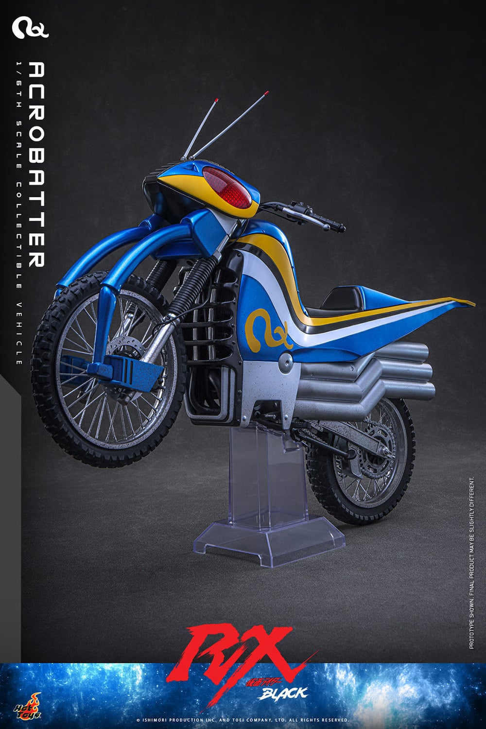 Kamen Rider Black RX TMS182 Acrobatter 1/6 Scale Vehicle Accessory Gallery Image 5