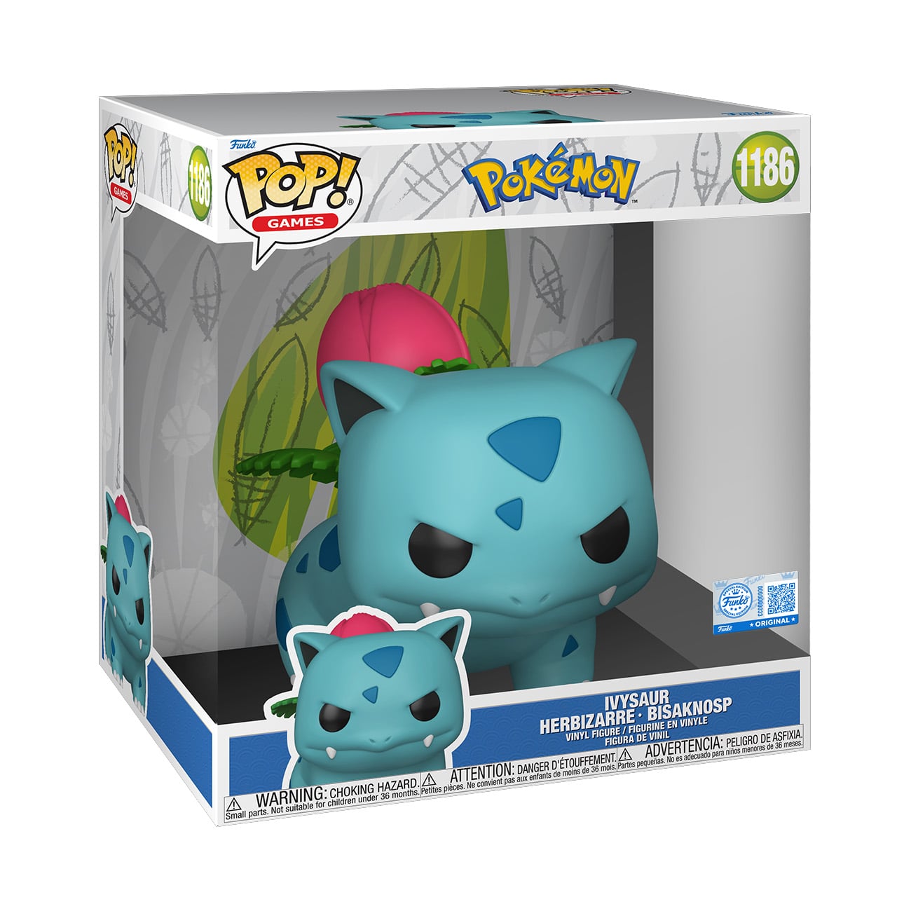 Pokemon Pop! Jumbo #1186 Ivysaur Exclusive Gallery Image 4
