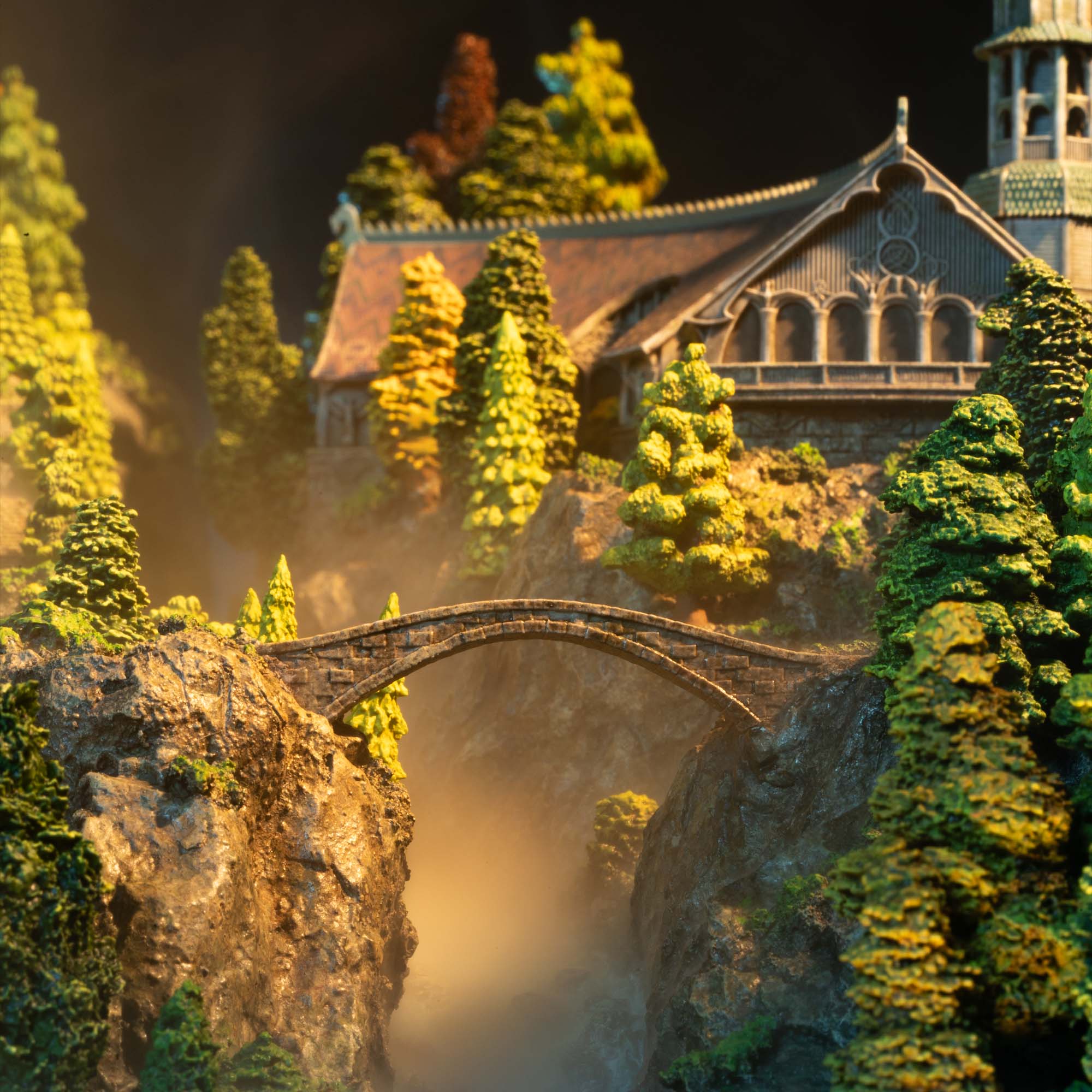 The Lord of the Rings Rivendell Limited Edition Miniature Environment (with Bonus) Gallery Image 22