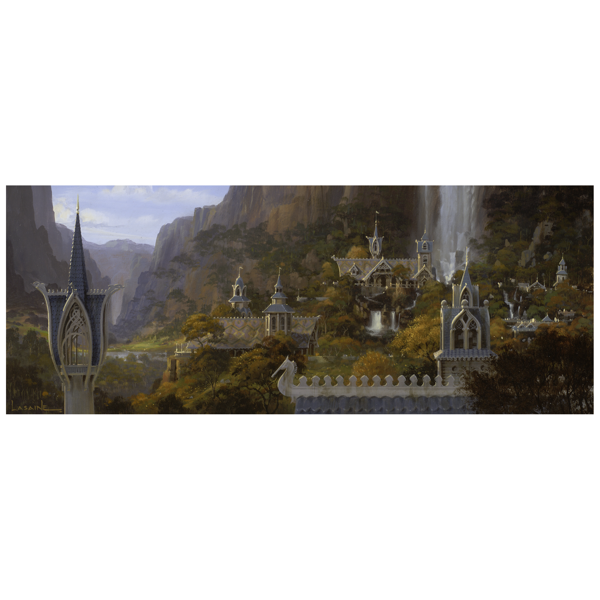 The Lord of the Rings Rivendell Limited Edition Miniature Environment (with Bonus) Gallery Image 24