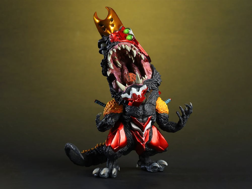 Godzilla vs. Evangelion Defo-Real Evangelion Unit-02 (G-Beast Mode Metallic Ver.) Exclusive Figure Gallery Image 1