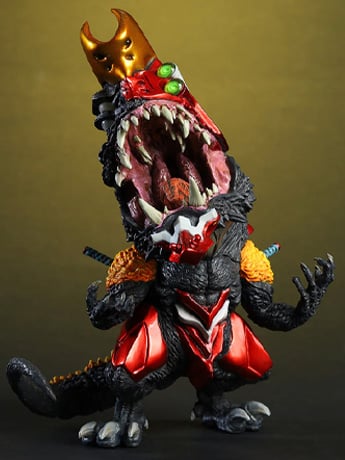 Image of Godzilla vs. Evangelion Defo-Real Evangelion Unit-02 (G-Beast Mode Metallic Ver.) Exclusive Figure