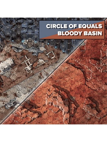 BattleTech: BattleMat Strana Mechty Circle of Equals & Bloody Basin Gallery Image 2