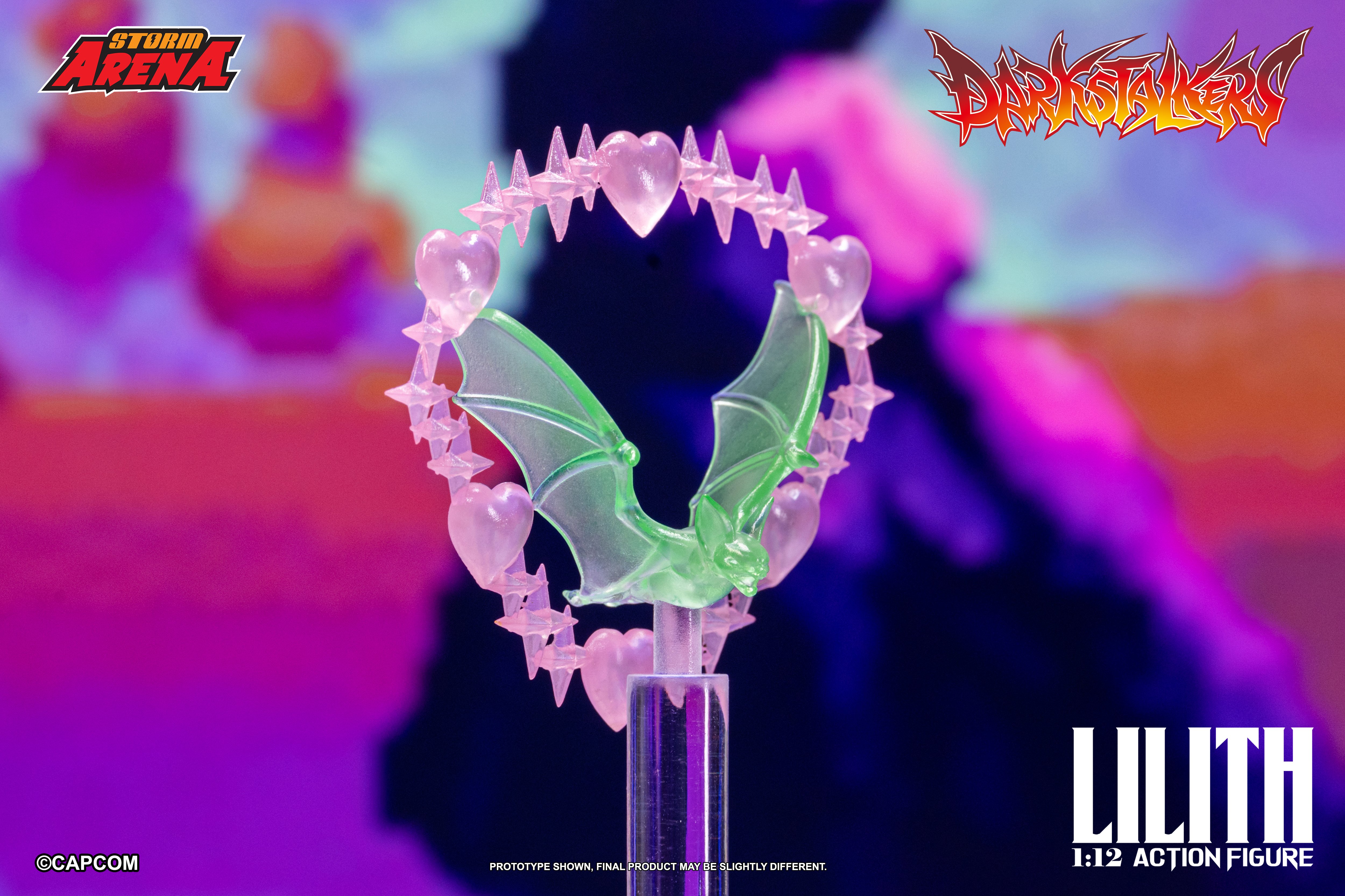 Darkstalkers Storm Arena Lilith 1/12 Scale Action Figure Gallery Image 18