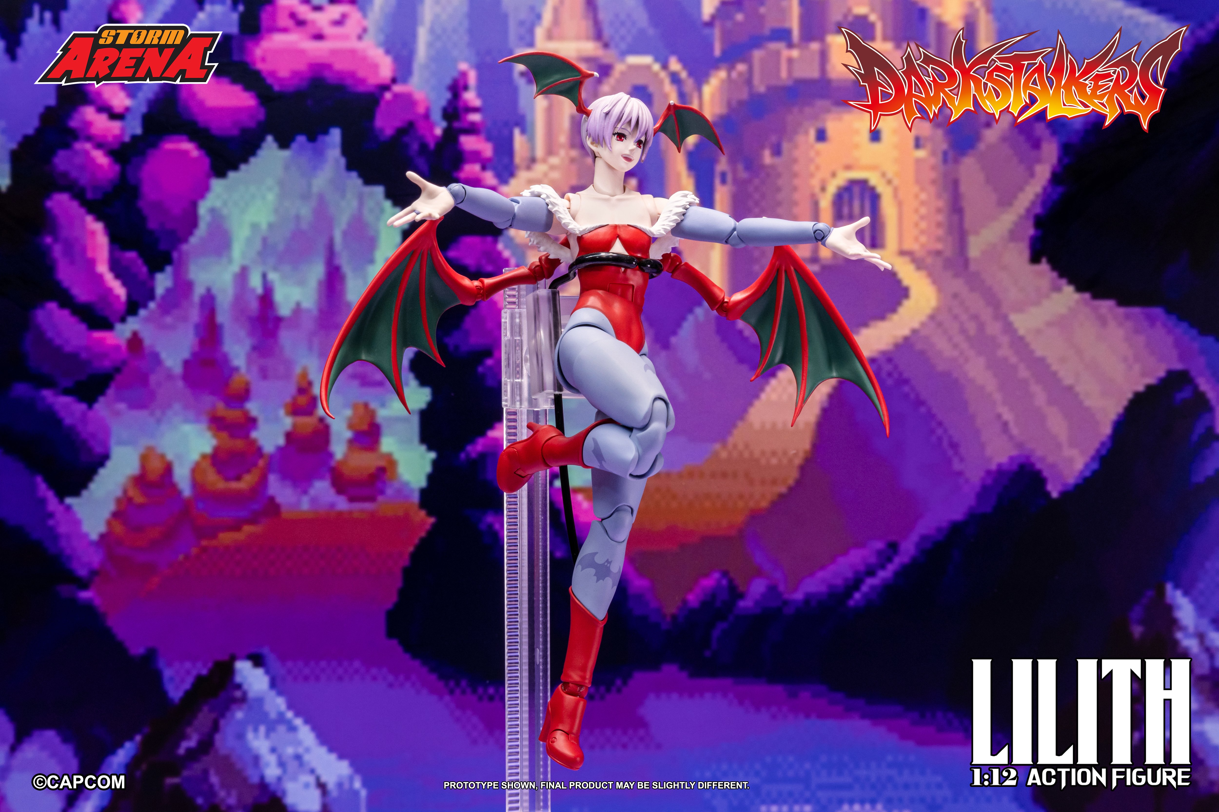 Darkstalkers Storm Arena Lilith 1/12 Scale Action Figure Gallery Image 10