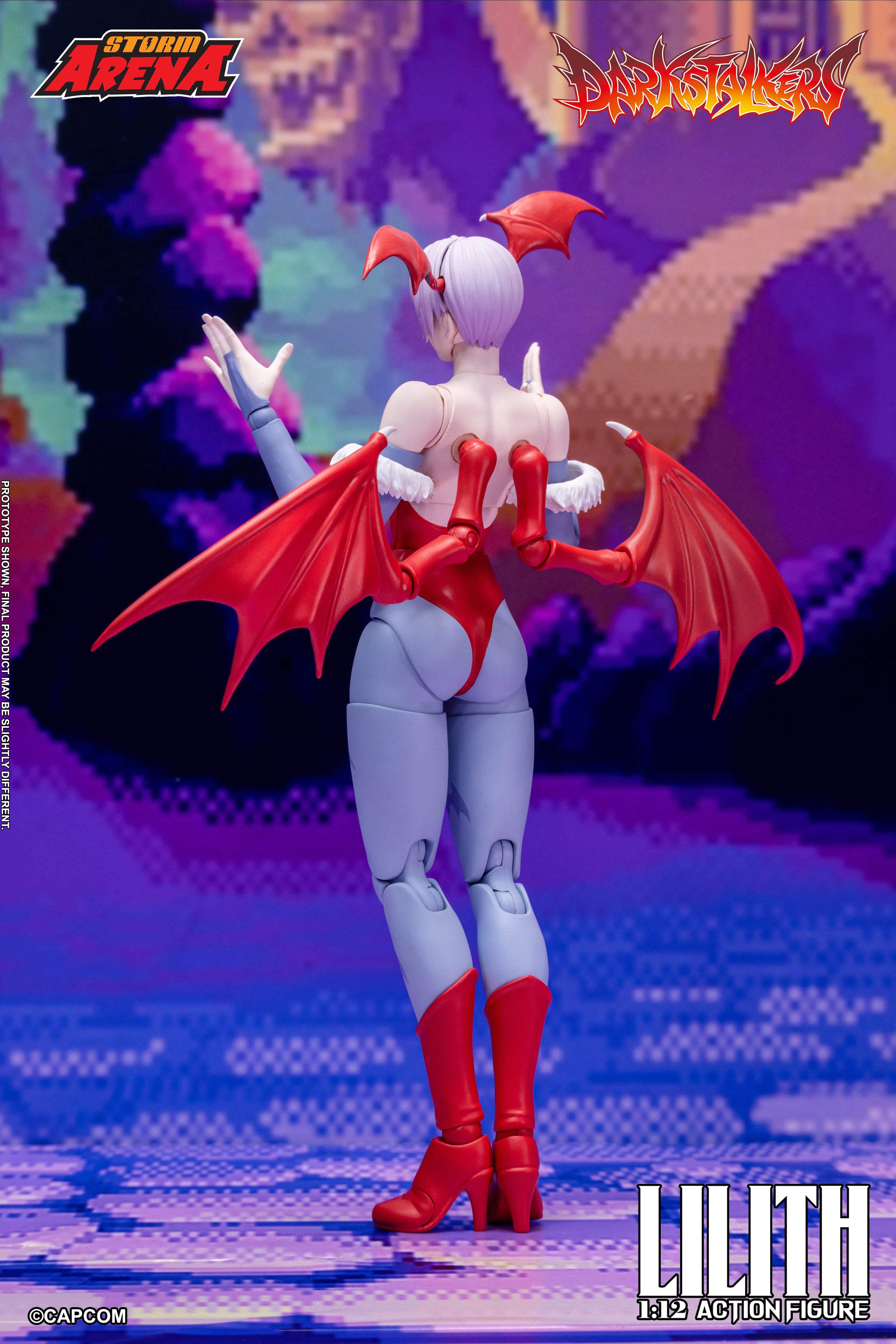Darkstalkers Storm Arena Lilith 1/12 Scale Action Figure Gallery Image 4