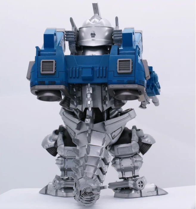 Godzilla Against Mechagodzilla (2002) Chibimaru Mechagodzilla (Type-3 Kiryu Heavy Armament Ver.) Model Kit Gallery Image 4