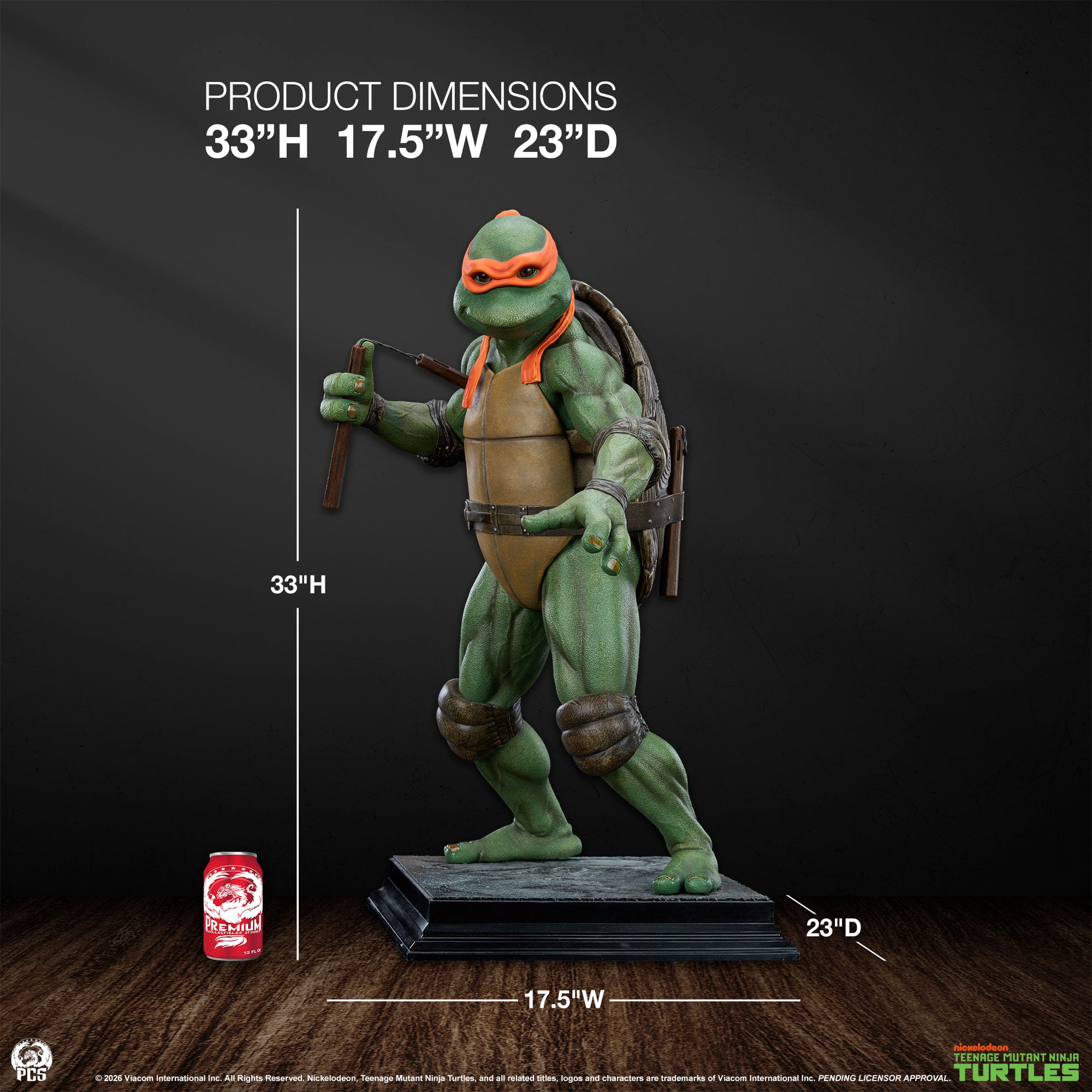 Teenage Mutant Ninja Turtles (1990) Michelangelo 1/2 Scale Limited Edition Statue Gallery Image 15