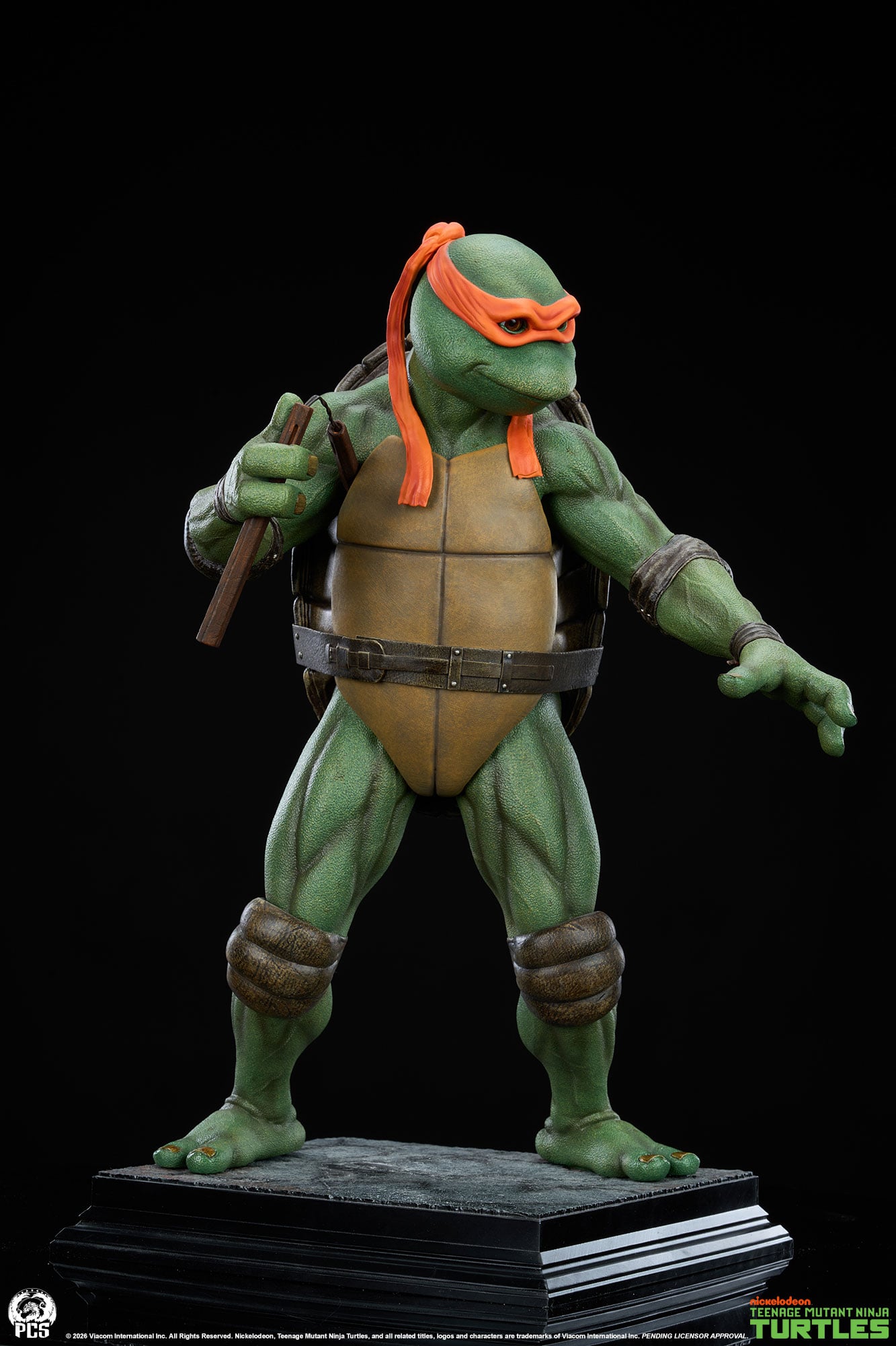 Teenage Mutant Ninja Turtles (1990) Michelangelo 1/2 Scale Limited Edition Statue Gallery Image 6