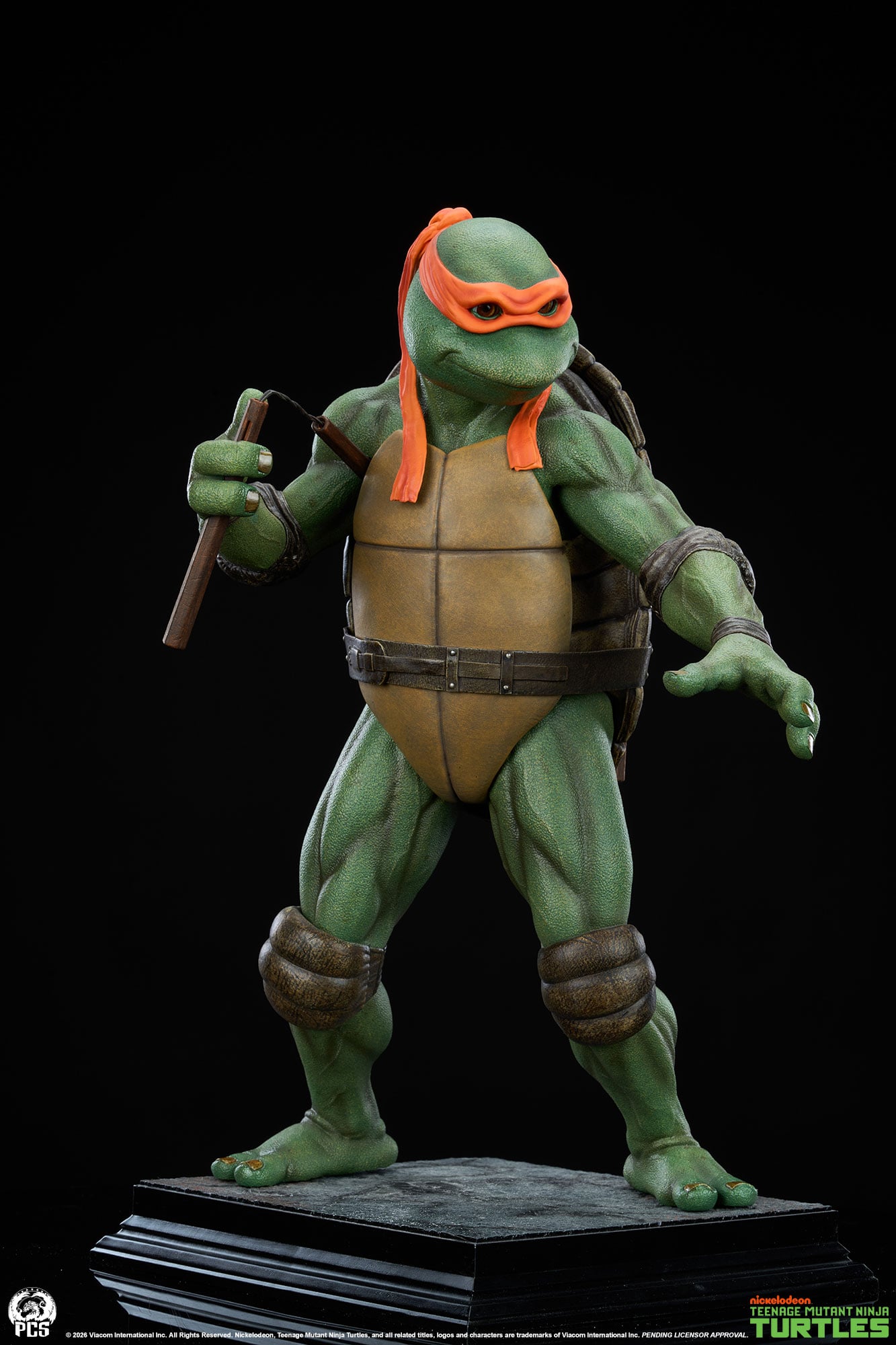Teenage Mutant Ninja Turtles (1990) Michelangelo 1/2 Scale Limited Edition Statue Gallery Image 4
