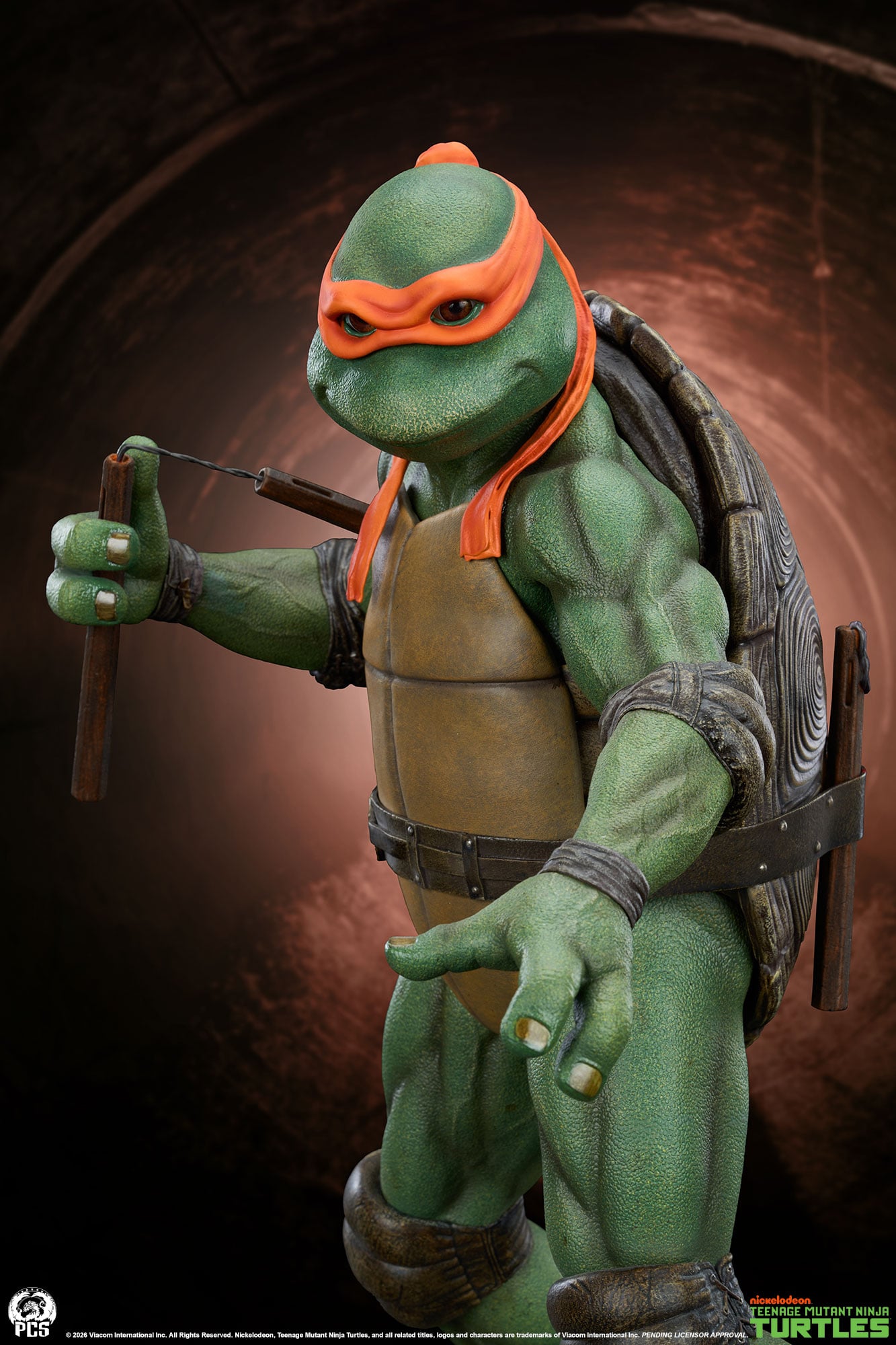 Teenage Mutant Ninja Turtles (1990) Michelangelo 1/2 Scale Limited Edition Statue Gallery Image 11
