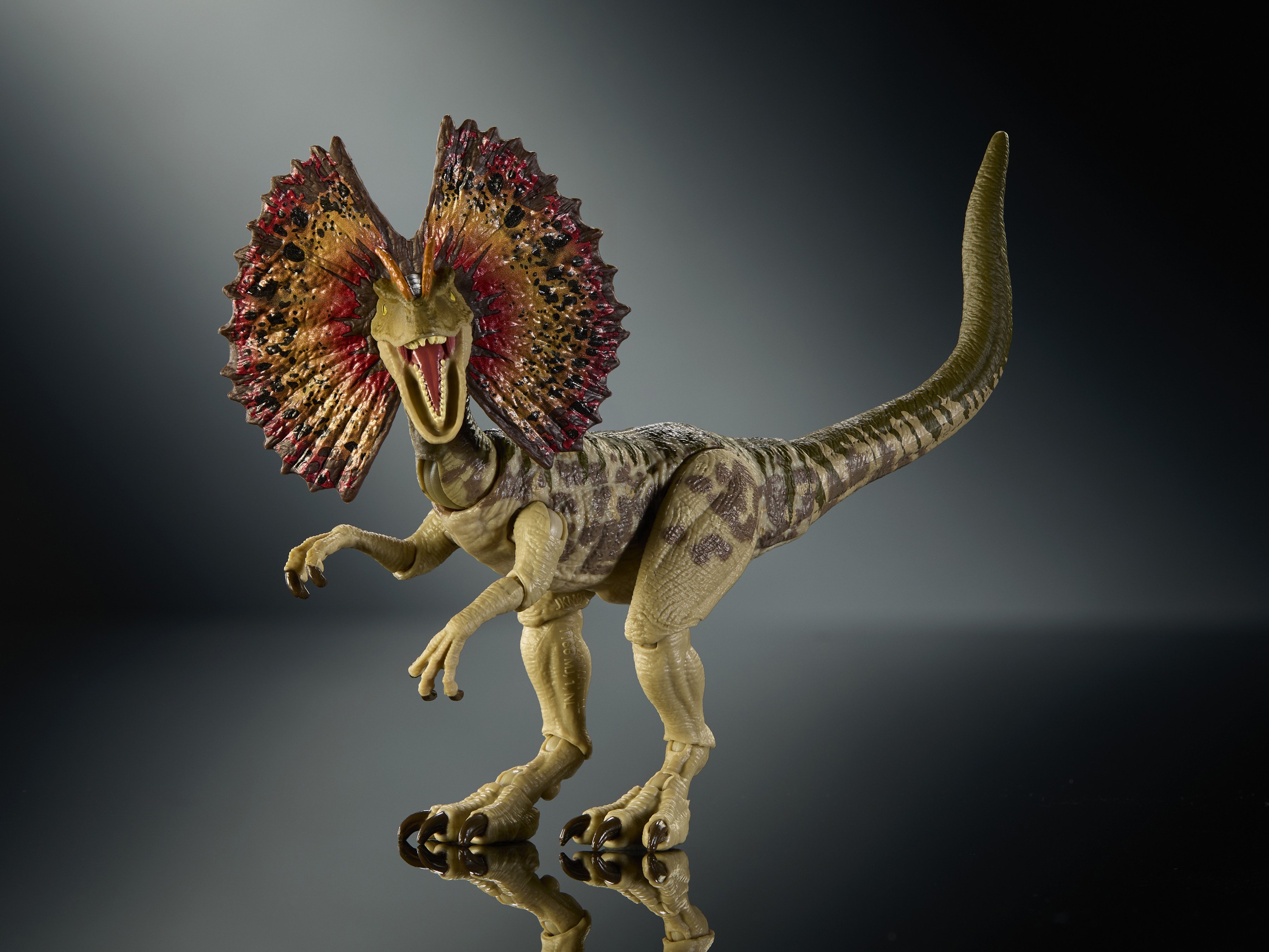 Jurassic World Hammond Collection Dilophosaurus Action Figure Gallery Image 4