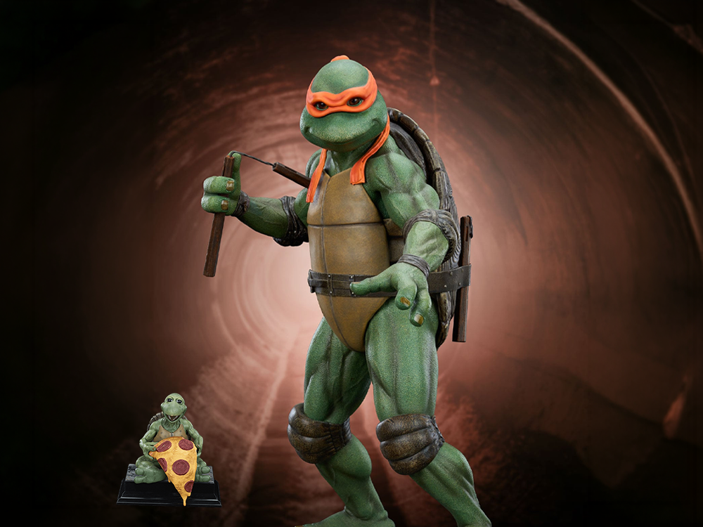 Teenage Mutant Ninja Turtles (1990) Michelangelo (Deluxe Ver.) 1/2
