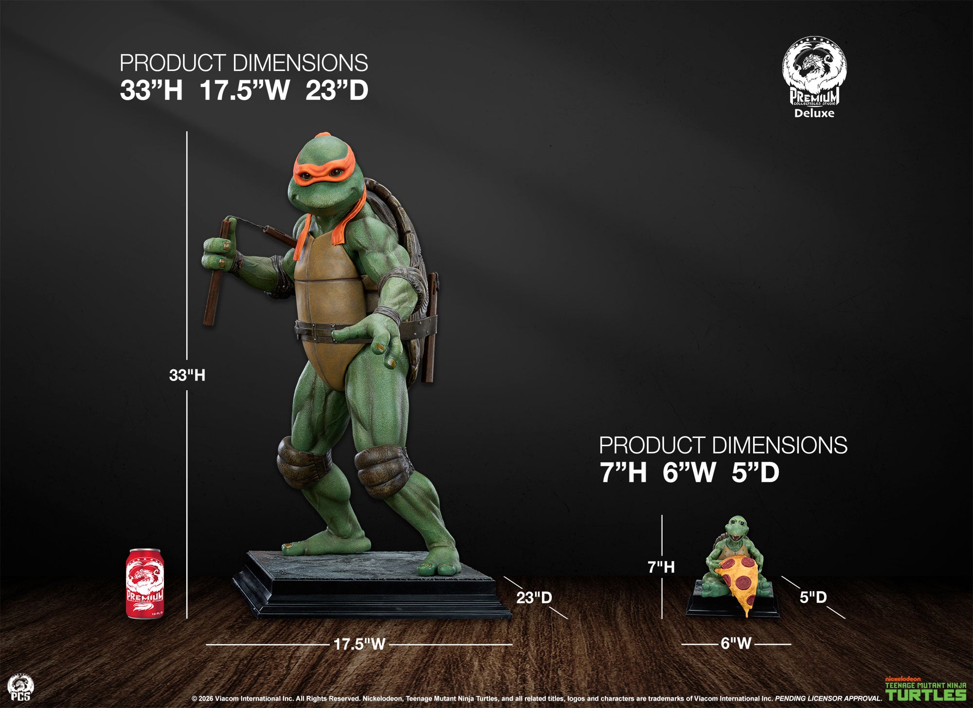 Teenage Mutant Ninja Turtles (1990) Michelangelo (Deluxe Ver.) 1/2