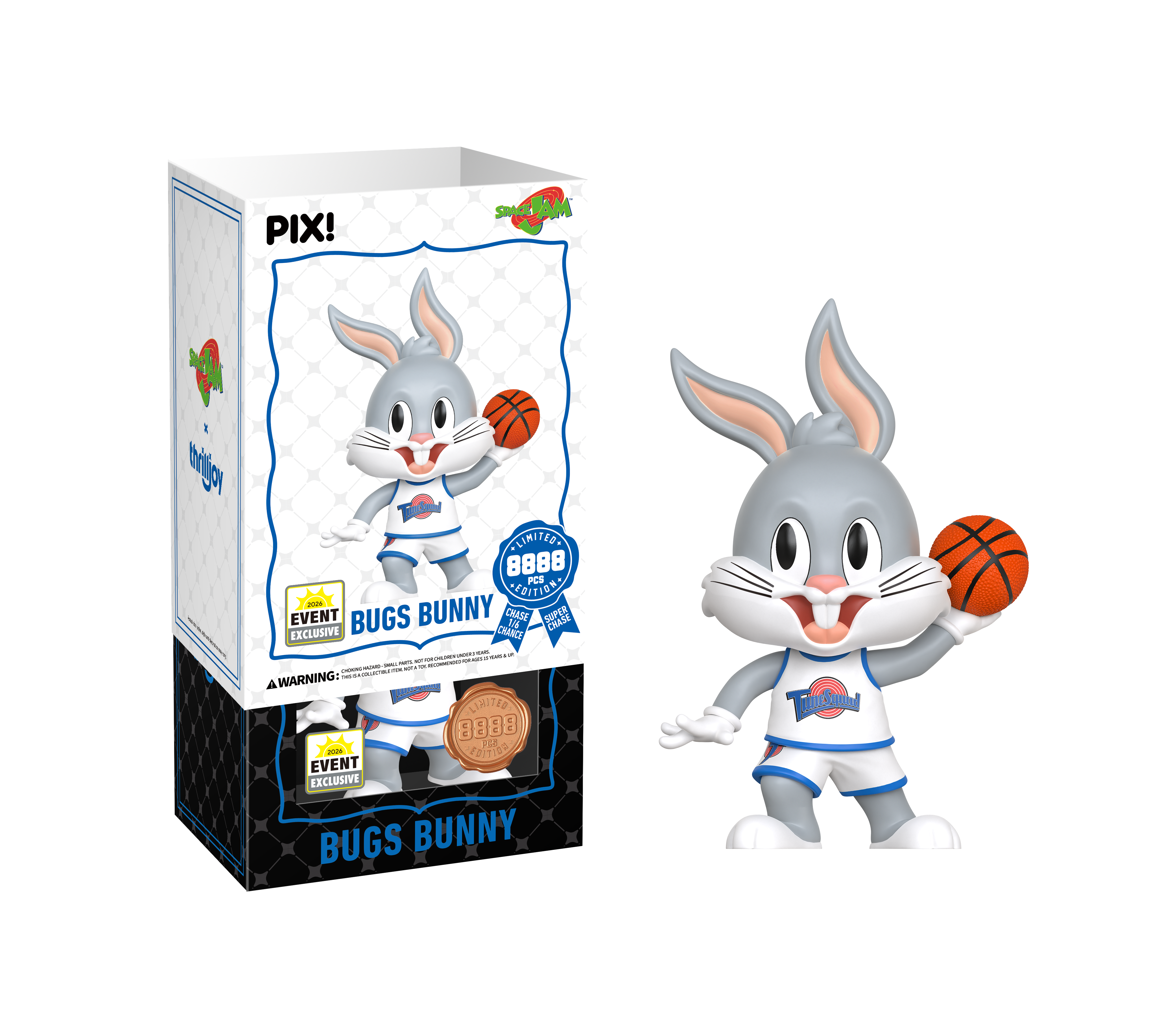 Space Jam PIX! Bugs Bunny Limited Edition Event Exclusive Figure