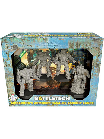 BattleTech: McCarron's Cavalry Assault Lance Miniature ForcePack Gallery Image 2