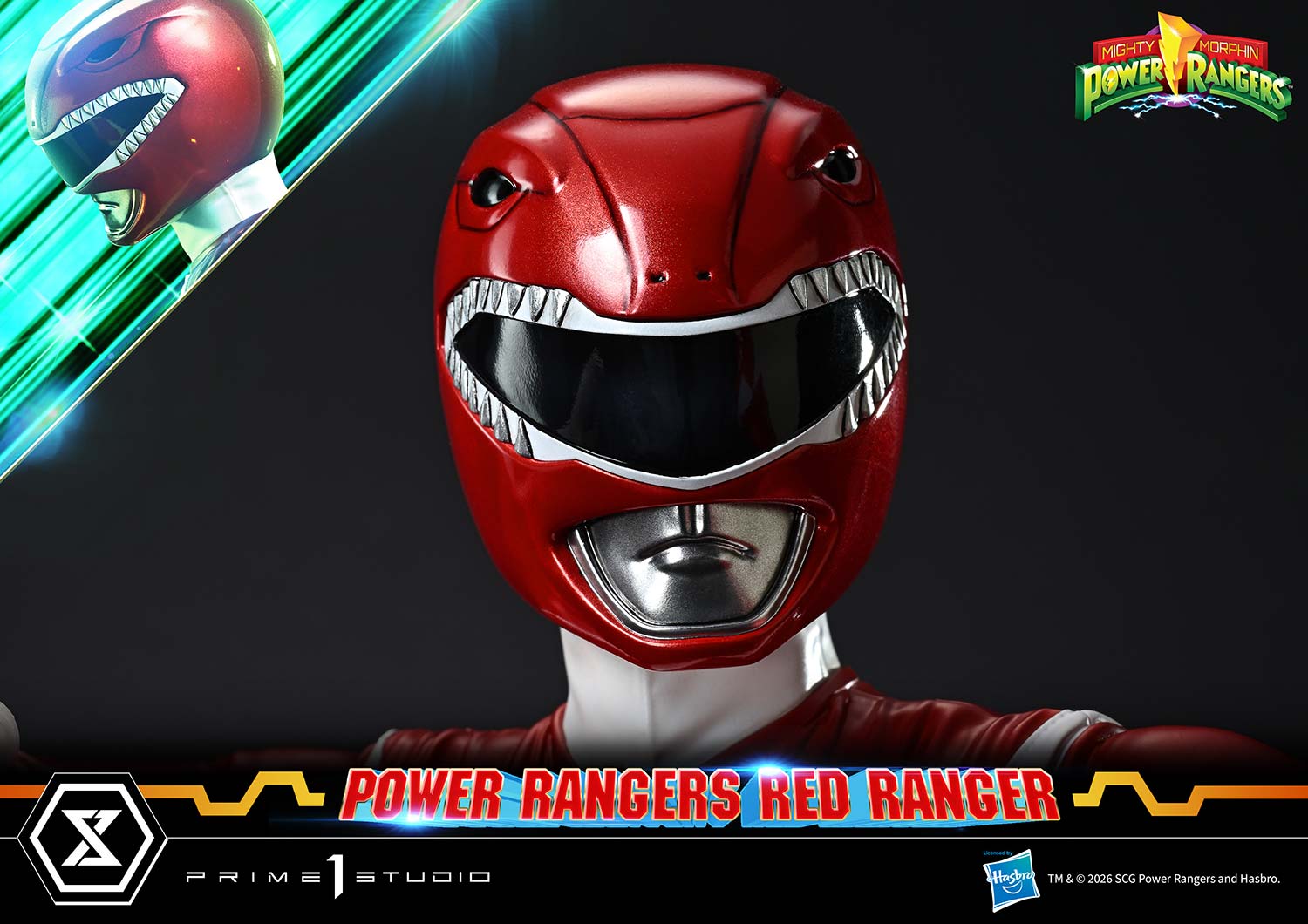 Mighty Morphin Power Rangers Premium Masterline Red Ranger 1/4 Scale Statue Gallery Image 15