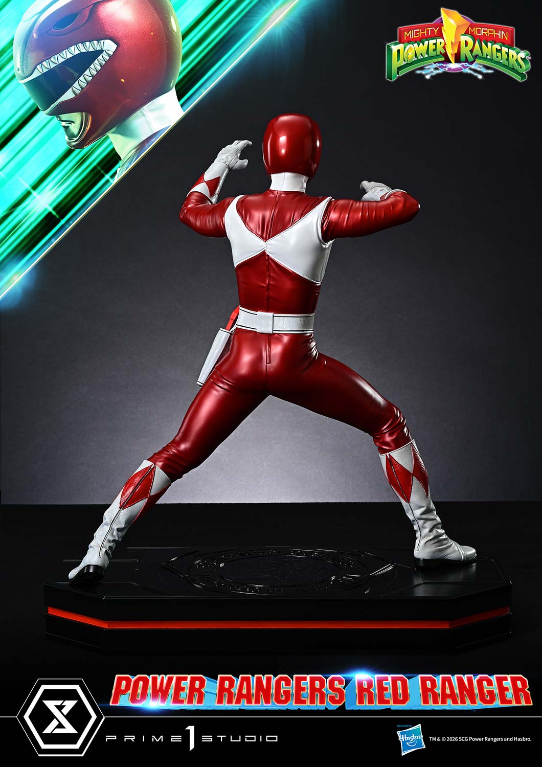 Mighty Morphin Power Rangers Premium Masterline Red Ranger 1/4 Scale Statue Gallery Image 21