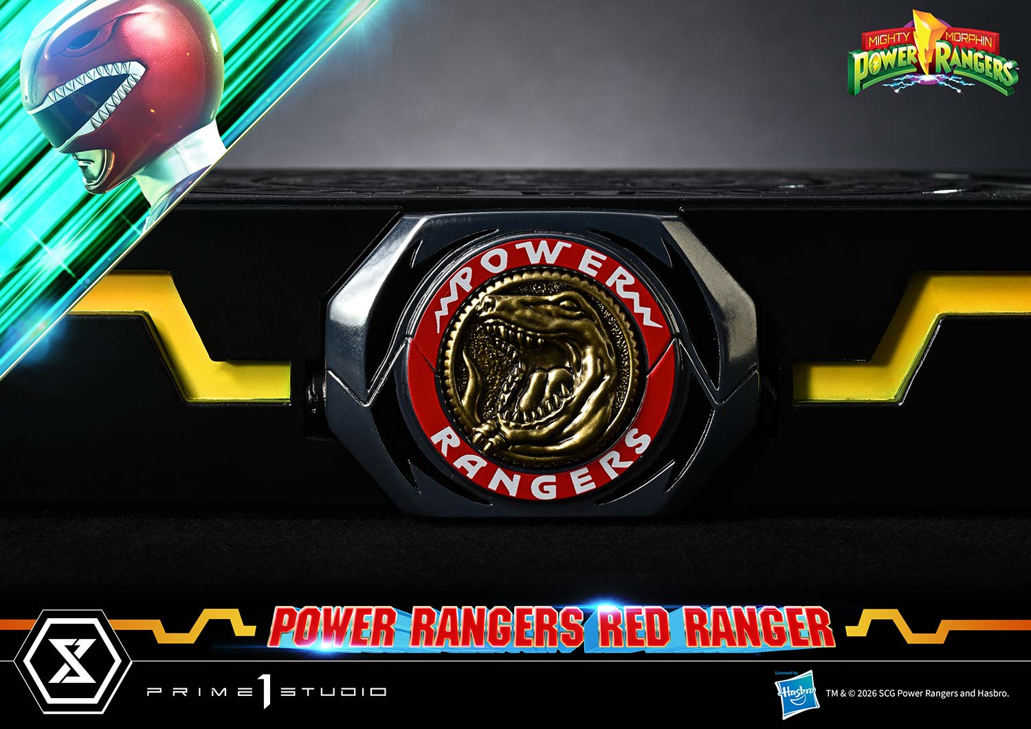 Mighty Morphin Power Rangers Premium Masterline Red Ranger 1/4 Scale Statue Gallery Image 16