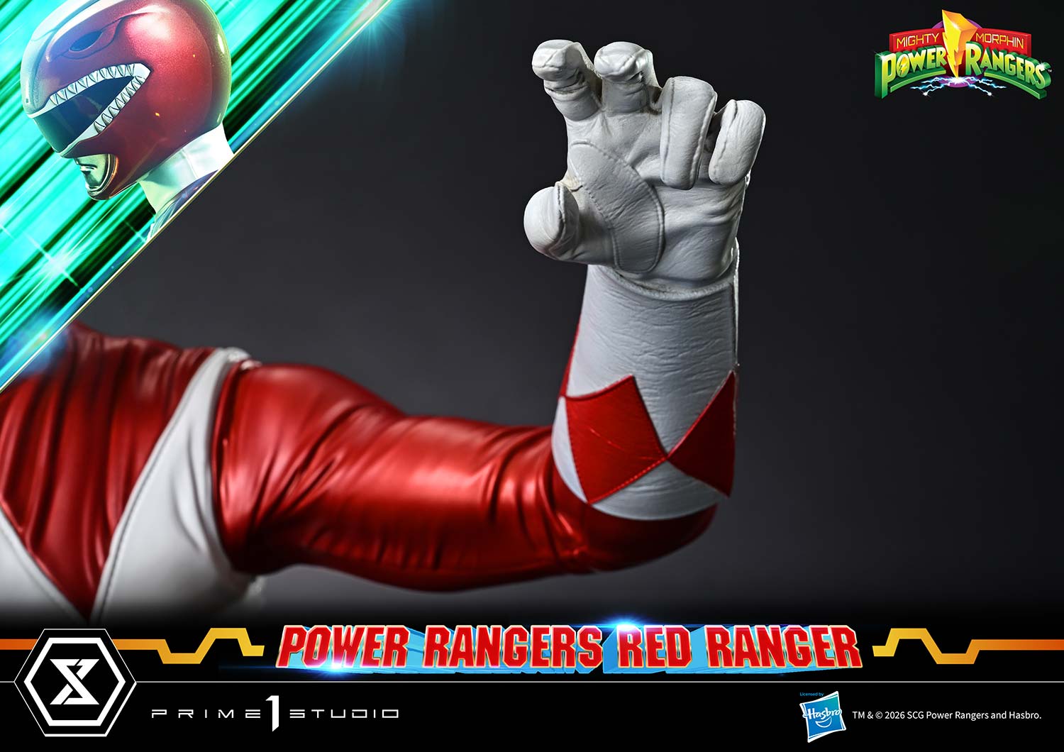Mighty Morphin Power Rangers Premium Masterline Red Ranger 1/4 Scale Statue Gallery Image 18
