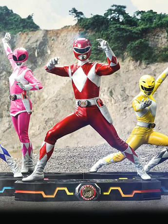 Mighty Morphin Power Rangers Premium Masterline Five Rangers 1/4 Scale Statue Set Gallery Image 2