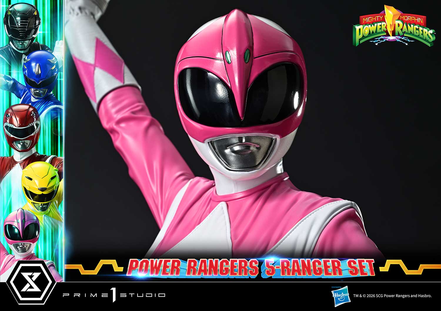 Mighty Morphin Power Rangers Premium Masterline Five Rangers 1/4 Scale Statue Set Gallery Image 22