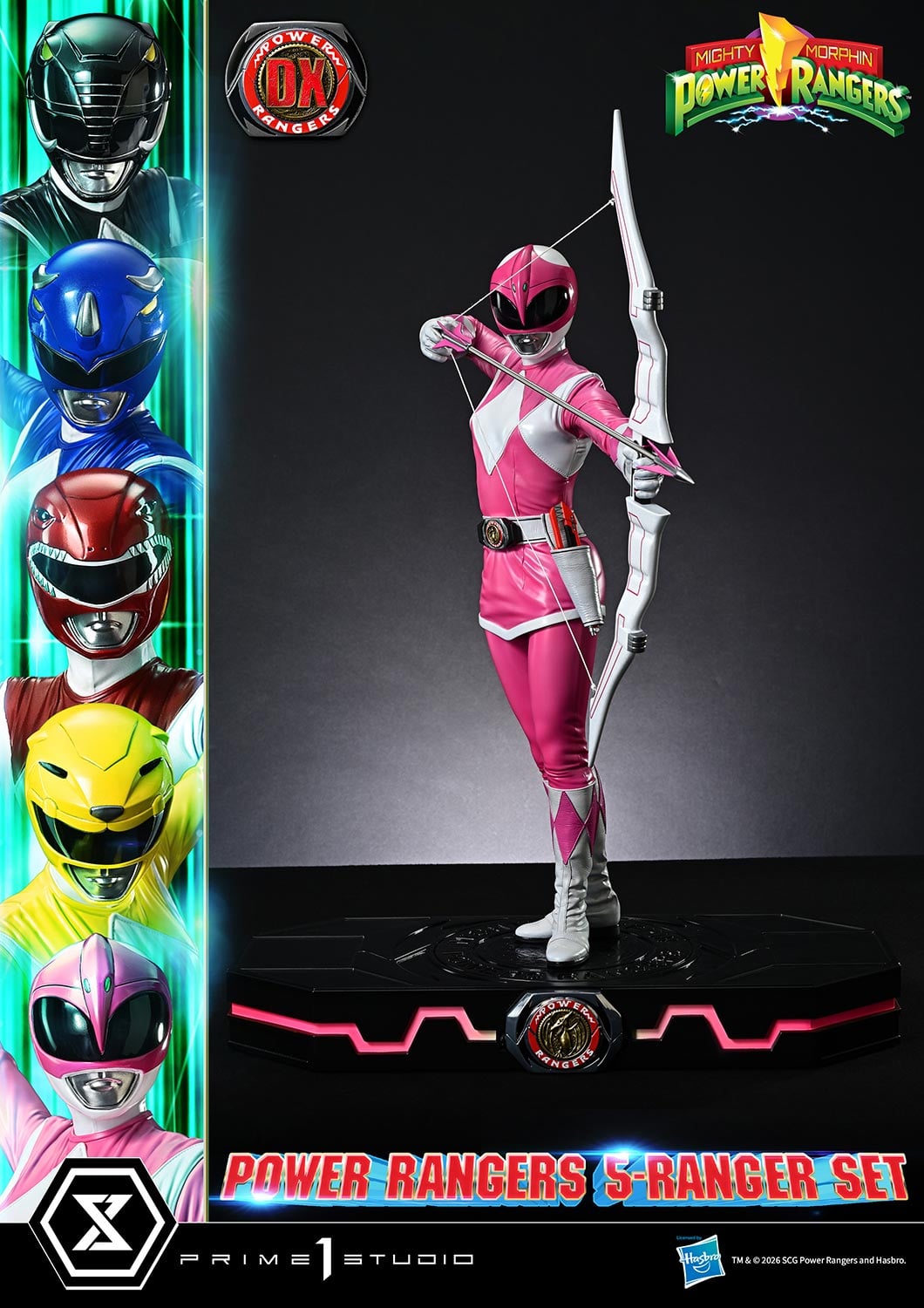 Mighty Morphin Power Rangers Premium Masterline Five Rangers (Deluxe Ver.) 1/4 Scale Statue Set Gallery Image 42