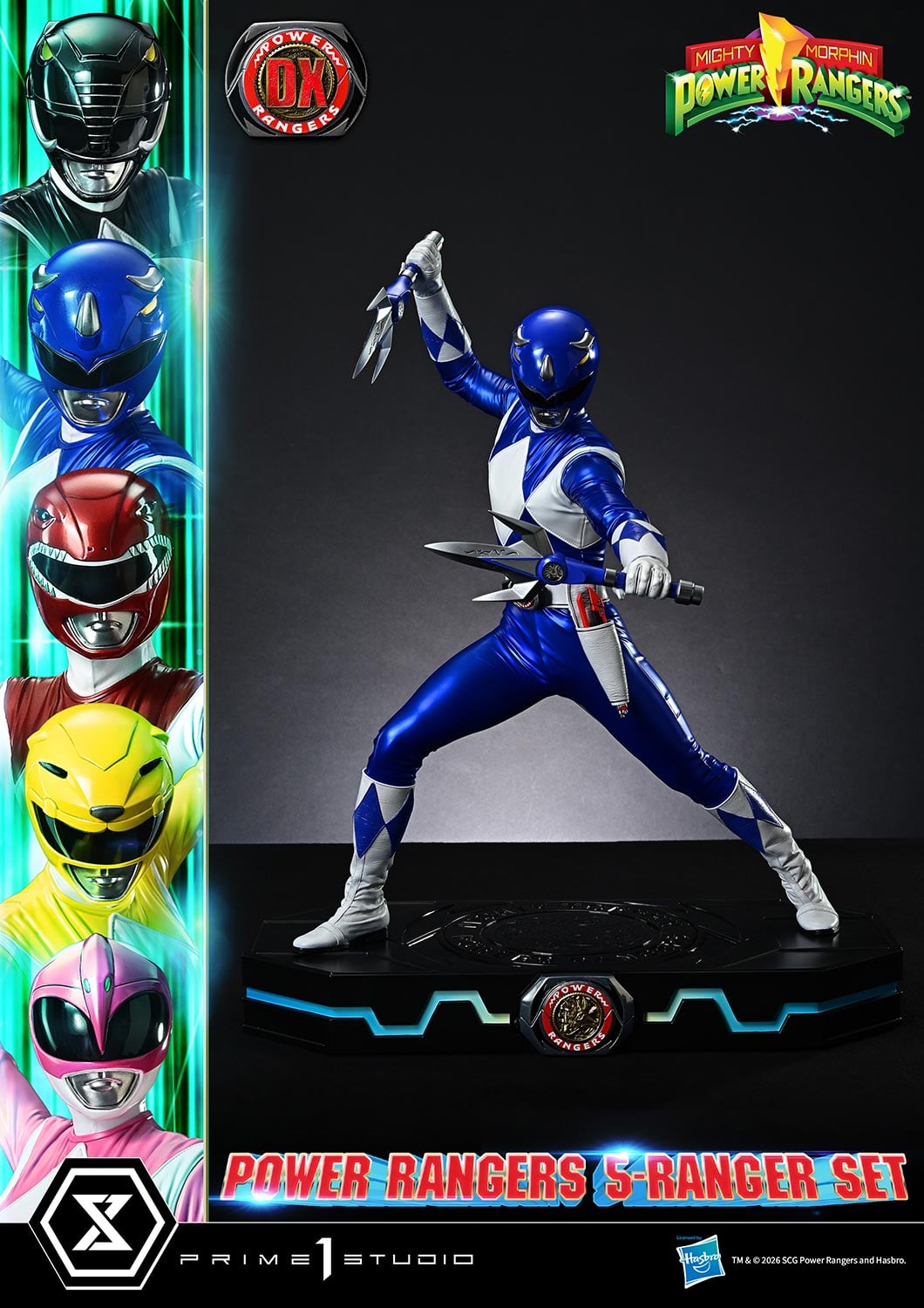 Mighty Morphin Power Rangers Premium Masterline Five Rangers (Deluxe Ver.) 1/4 Scale Statue Set Gallery Image 32