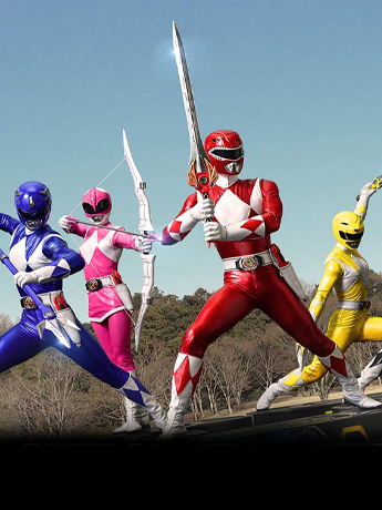 Mighty Morphin Power Rangers Premium Masterline Five Rangers (Deluxe Ver.) 1/4 Scale Statue Set Gallery Image 2