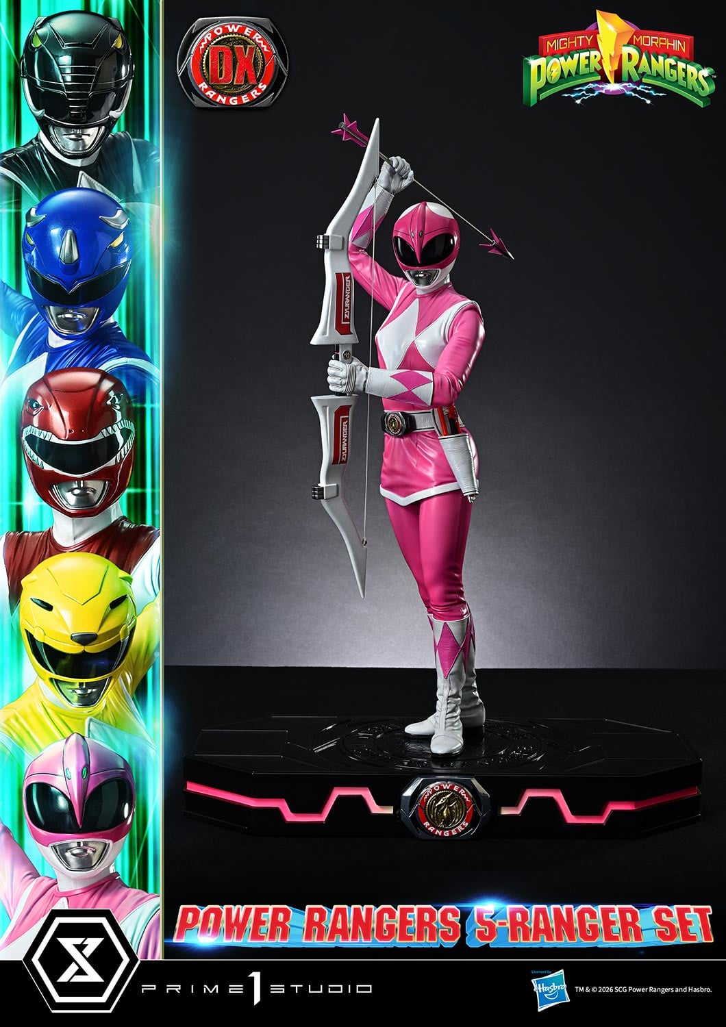 Mighty Morphin Power Rangers Premium Masterline Five Rangers (Deluxe Ver.) 1/4 Scale Statue Set Gallery Image 41