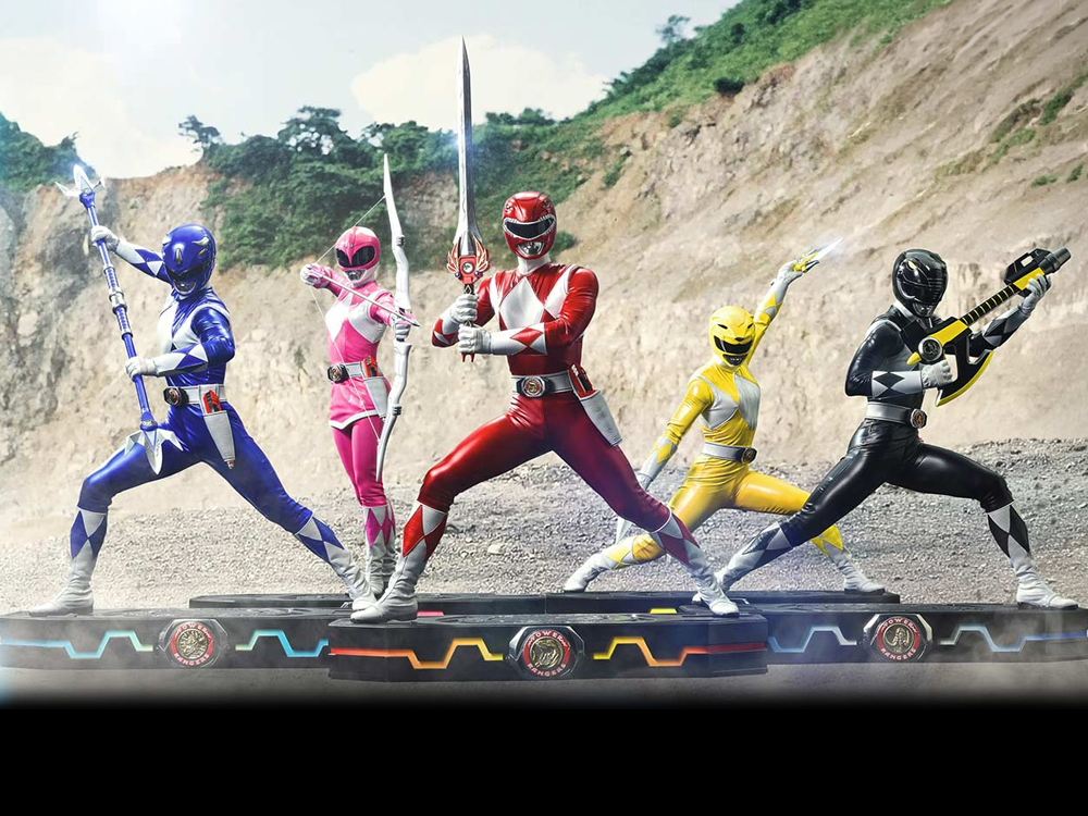 Mighty Morphin Power Rangers Premium Masterline Five Rangers (Deluxe Ver.) 1/4 Scale Statue Set Gallery Image 1