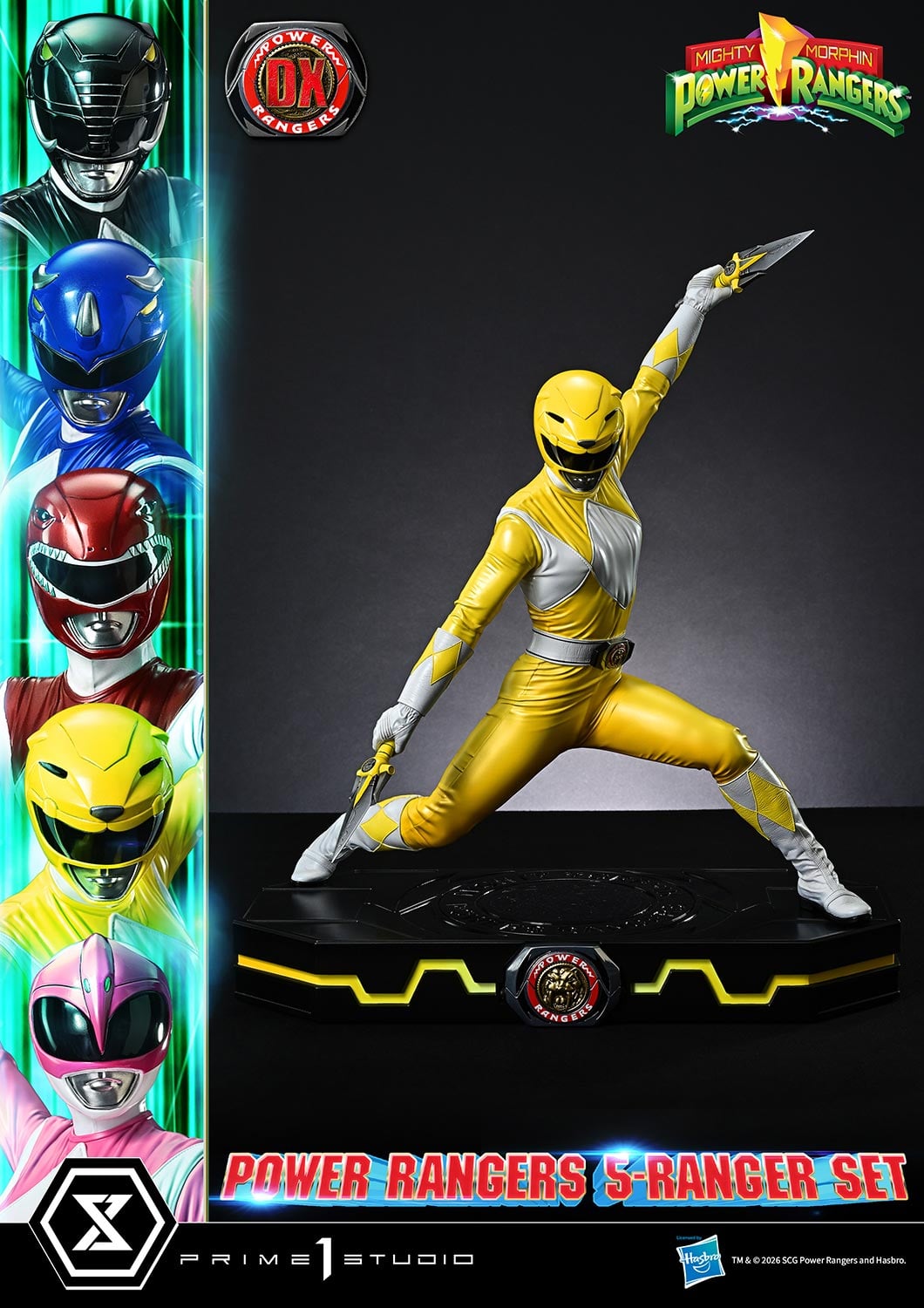 Mighty Morphin Power Rangers Premium Masterline Five Rangers (Deluxe Ver.) 1/4 Scale Statue Set Gallery Image 36
