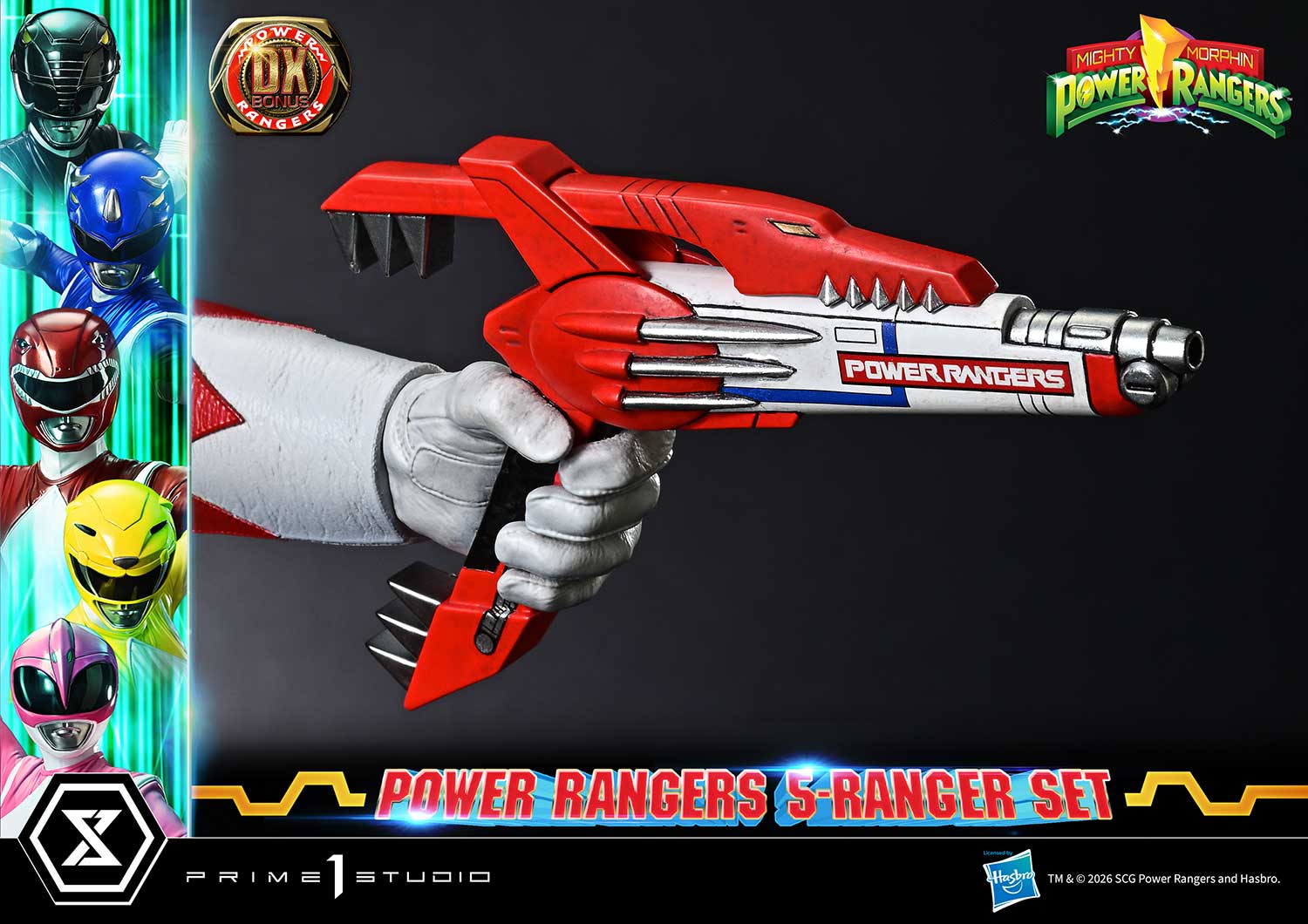 Mighty Morphin Power Rangers Premium Masterline Five Rangers (Deluxe Bonus Ver.) 1/4 Scale Limited Edition Statue Set Gallery Image 26