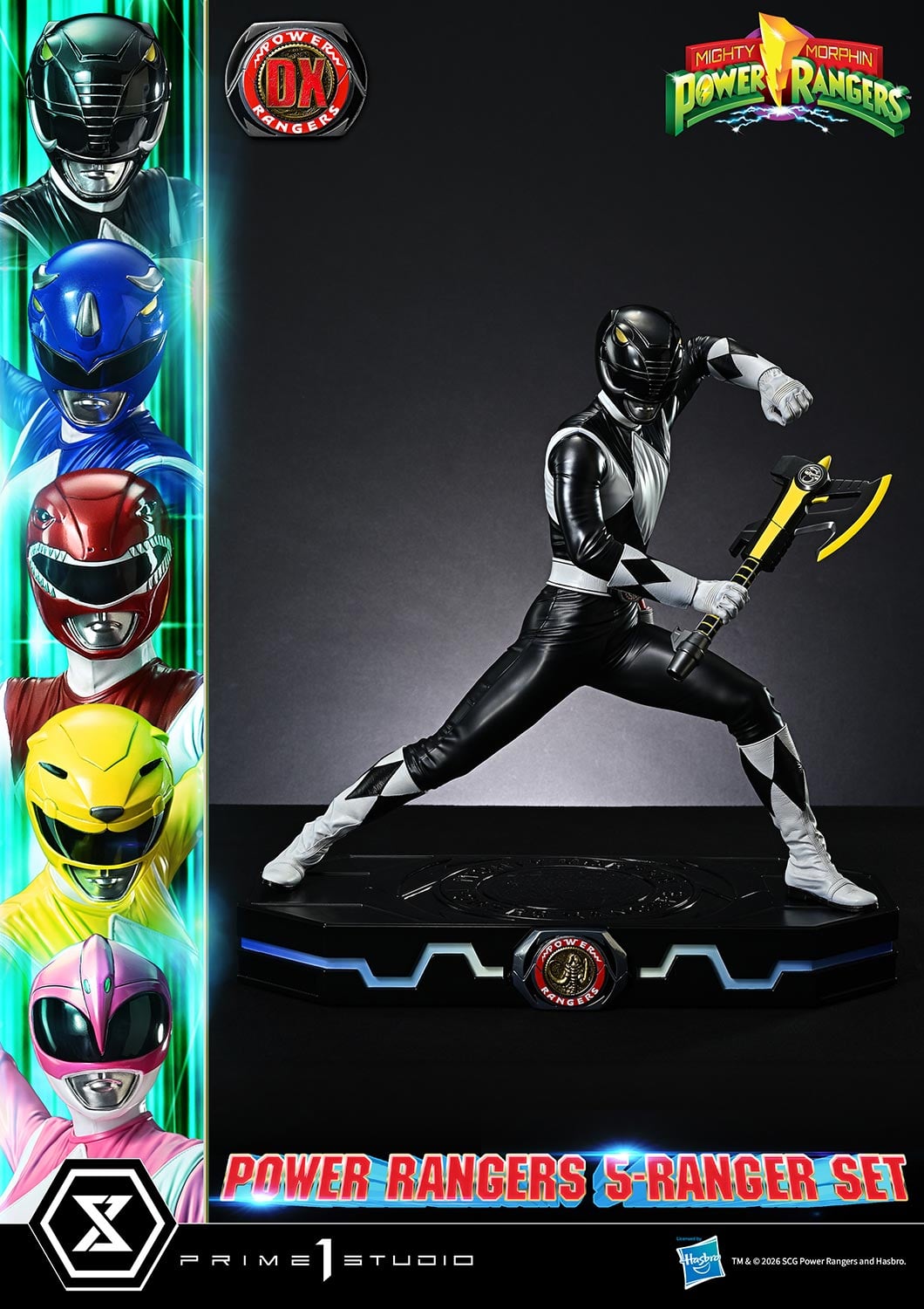 Mighty Morphin Power Rangers Premium Masterline Five Rangers (Deluxe Bonus Ver.) 1/4 Scale Limited Edition Statue Set Gallery Image 42