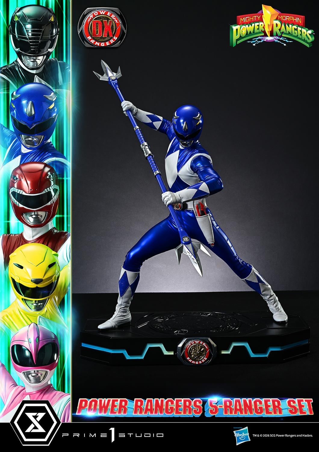 Mighty Morphin Power Rangers Premium Masterline Five Rangers (Deluxe Bonus Ver.) 1/4 Scale Limited Edition Statue Set Gallery Image 37