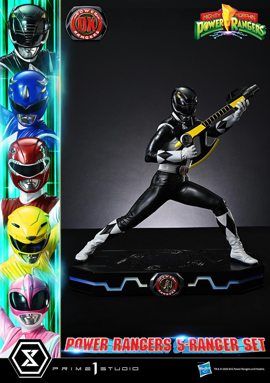 Mighty Morphin Power Rangers Premium Masterline Five Rangers (Deluxe Bonus Ver.) 1/4 Scale Limited Edition Statue Set Gallery Image 43