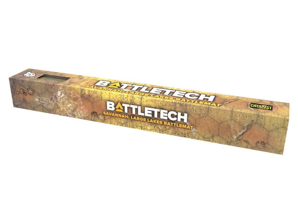 BattleTech: BattleMat Savannah Large Lakes Gallery Image 1