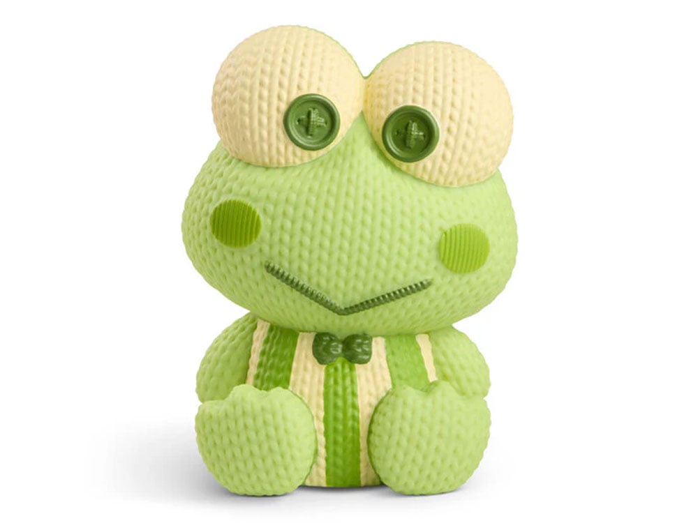 Hello Kitty and Friends Handmade by Robots #515 Keroppi Figure (Lime Scented) Gallery Image 1