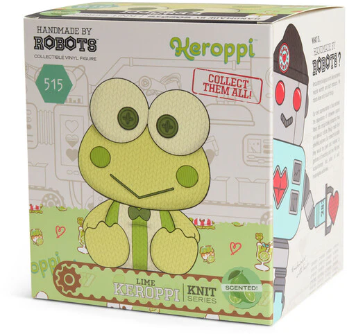 Hello Kitty and Friends Handmade by Robots #515 Keroppi Figure