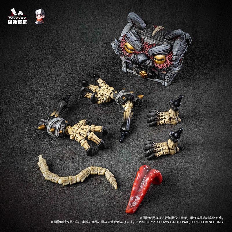 YTBD-003 Mimic Chest Cat 1/12 Scale Action Figure Gallery Image 5