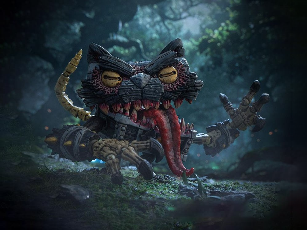 YTBD-003 Mimic Chest Cat 1/12 Scale Action Figure Gallery Image 1