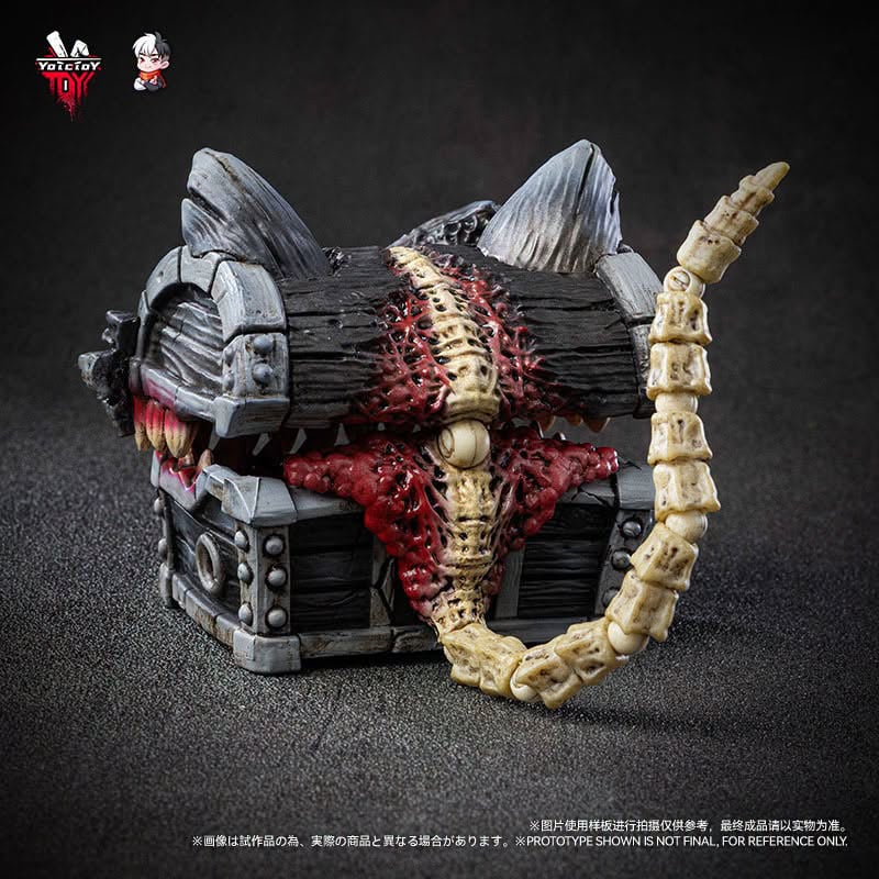 YTBD-003 Mimic Chest Cat 1/12 Scale Action Figure Gallery Image 4