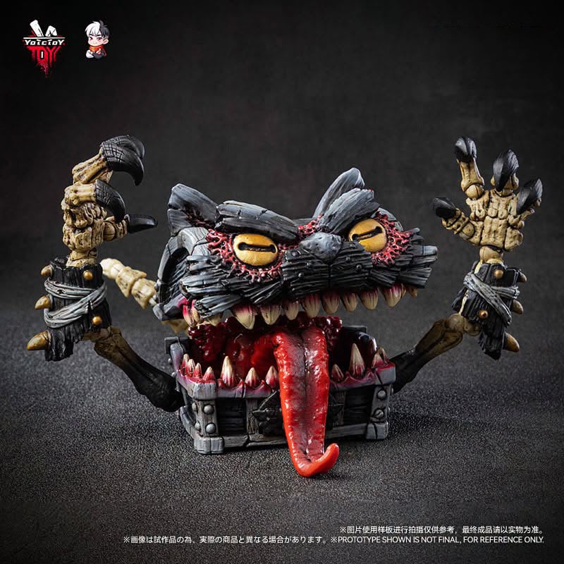 YTBD-003 Mimic Chest Cat 1/12 Scale Action Figure Gallery Image 3