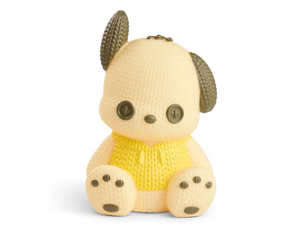 Hello Kitty and Friends Handmade by Robots #514 Pochacco Figure (Banana Ice Cream Scented) Gallery Image 1