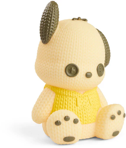 Hello Kitty and Friends Handmade by Robots #514 Pochacco Figure (Banana Ice Cream Scented) Gallery Image 5