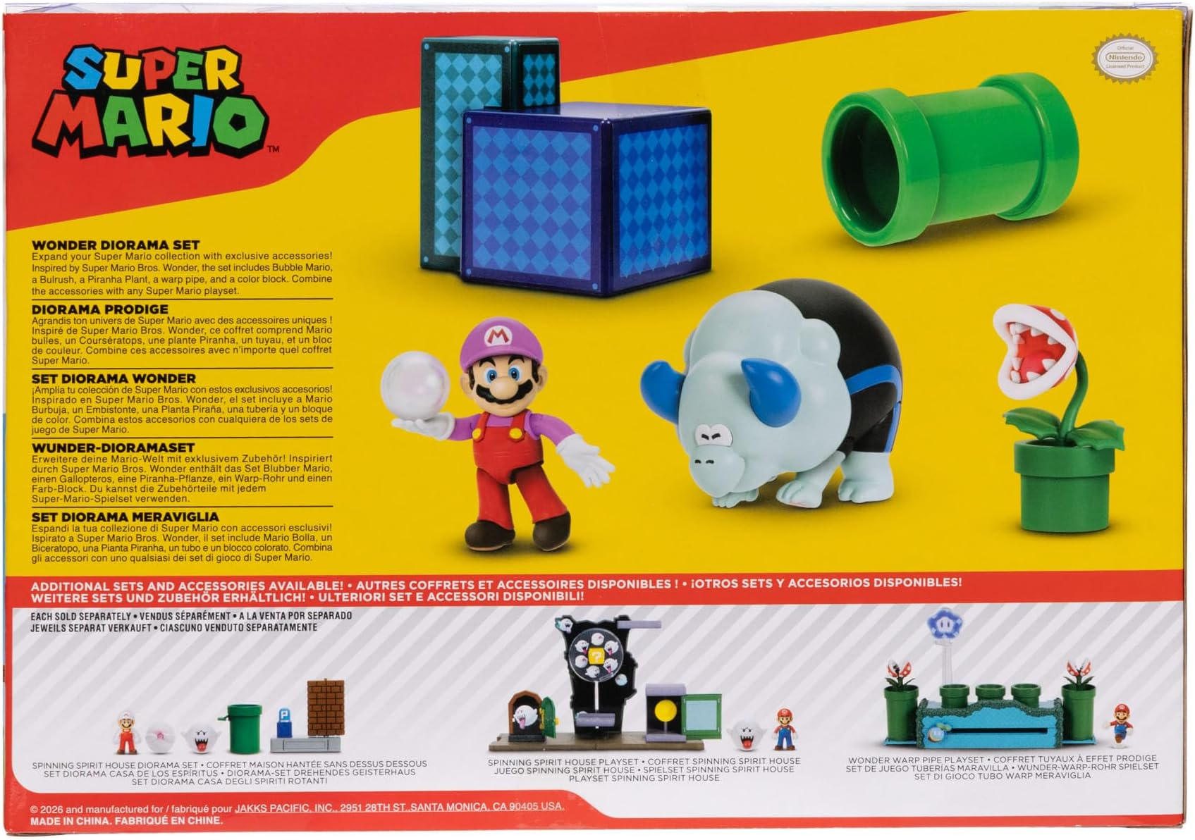Super Mario Wonder Diorama 2.5-Inch Scale Playset Gallery Image 8